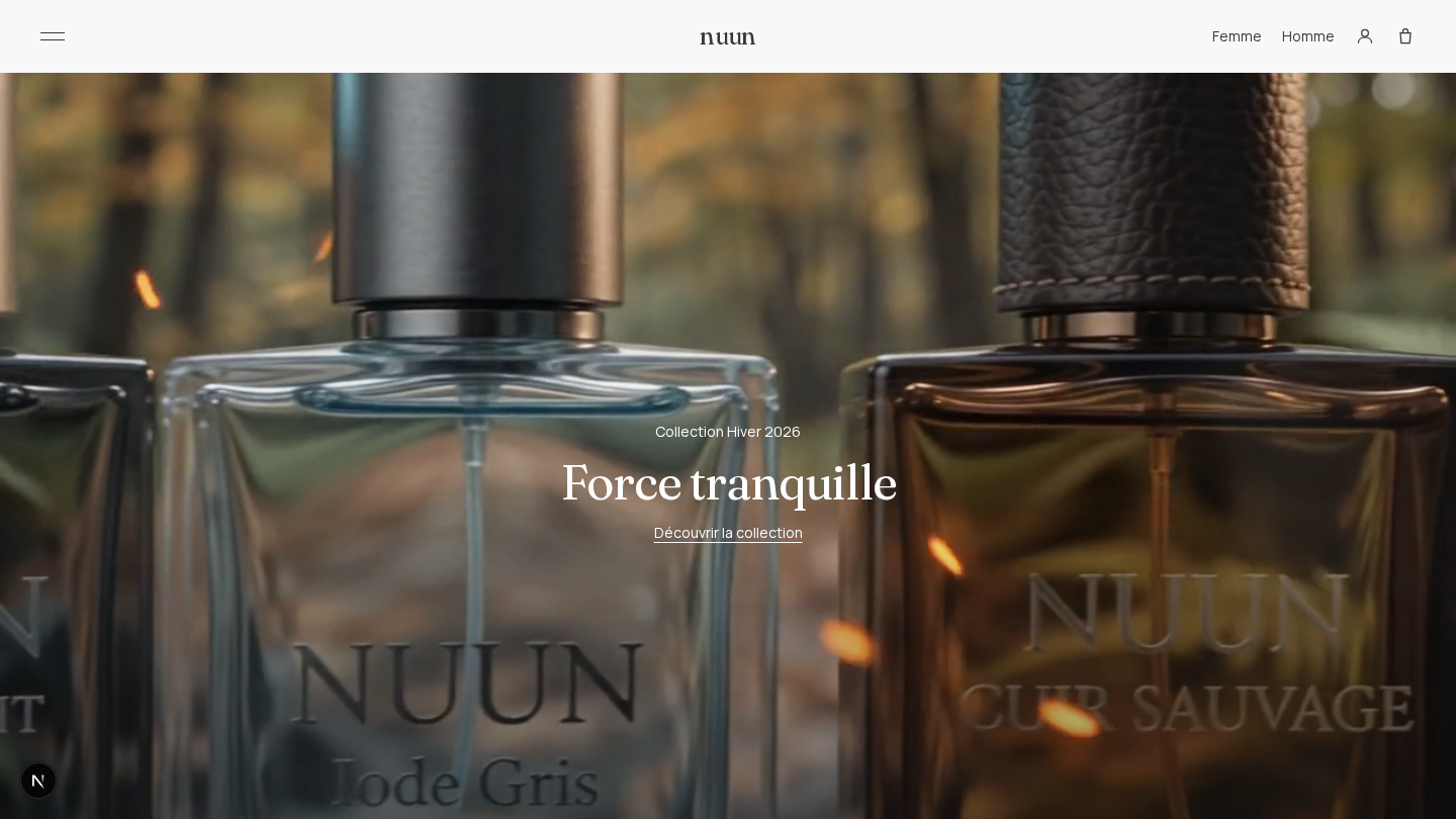 nuun — collection Homme