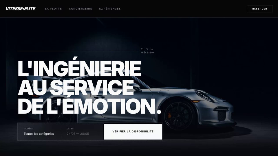 Capture d'écran du site Location Auto